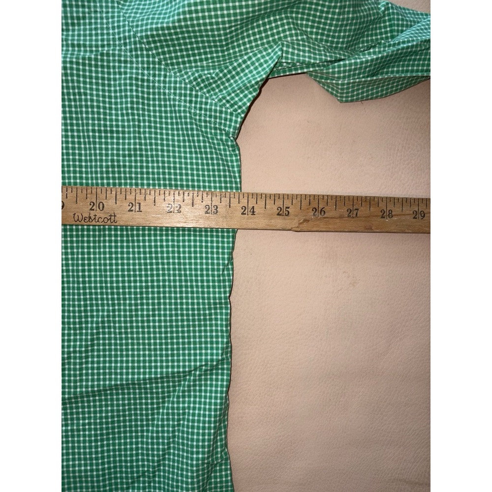 Polo Ralph Lauren Men's Long Sleeve Green Plaid Button Down XL 100% Cotton - Picture 4 of 7
